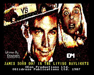 James Bond 007 - The Living Daylights (1987)(Domark)[h TSTH] screen shot title